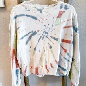 Peloton tie dye sweater size M